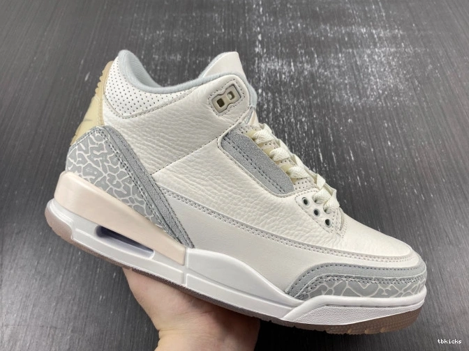 Cheap TBK Craft Jordan 3 FJ9479-100 Air Ivory 0725